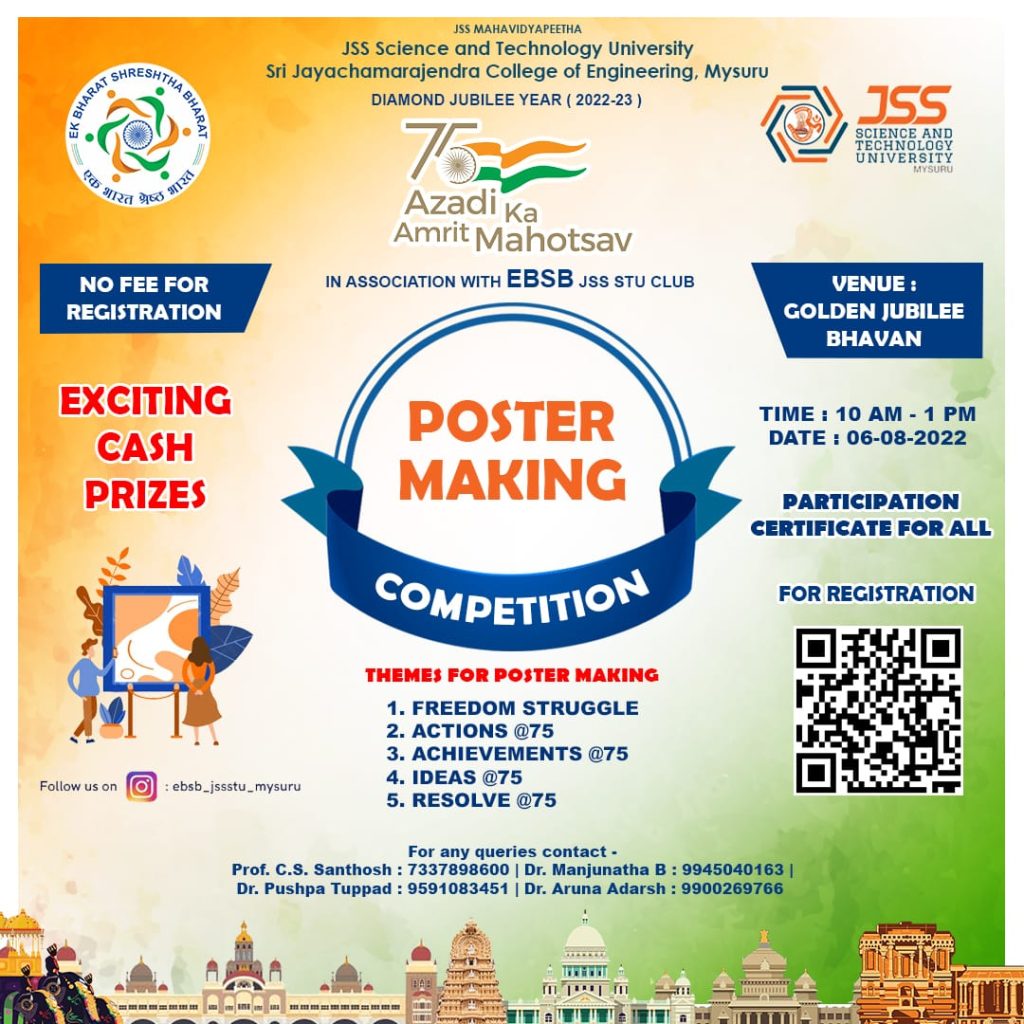Poster Making Competition – JSS Science and Technology University