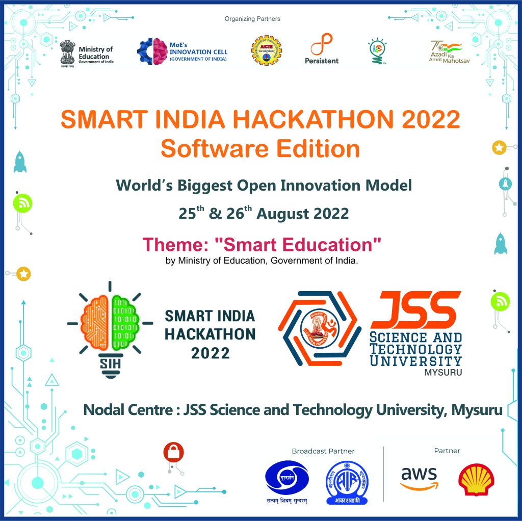Smart India Hackathon 2022 JSS Science and Technology University